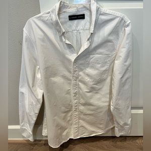 Men’s Everlane Uniform White Oxford Shirt Size Medium